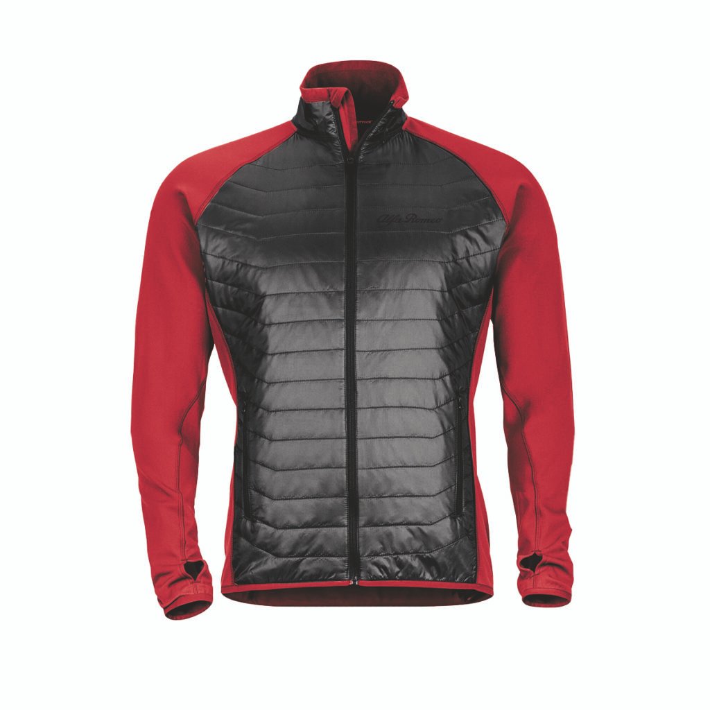 Chamarra Capitonado Rojo con Negro AR-510